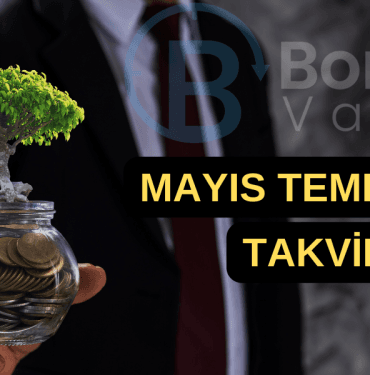 MAYIS TEMETTÜ TAKVİMİ