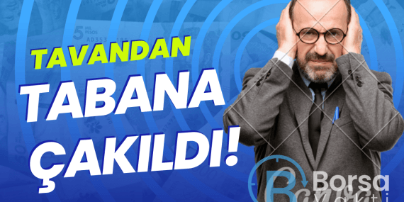 Yatırım haberi de kar etmedi hisse TABANA oturdu!