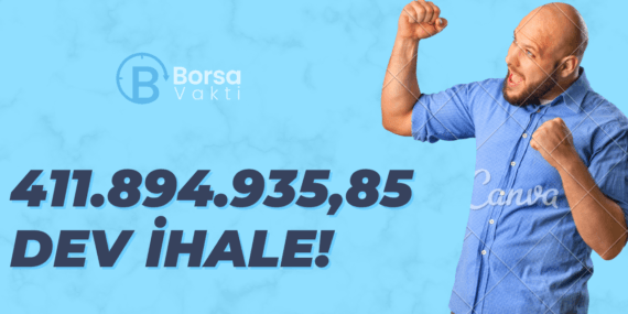 411.894.935,85 dev ihale yeni halka arzın oldu!